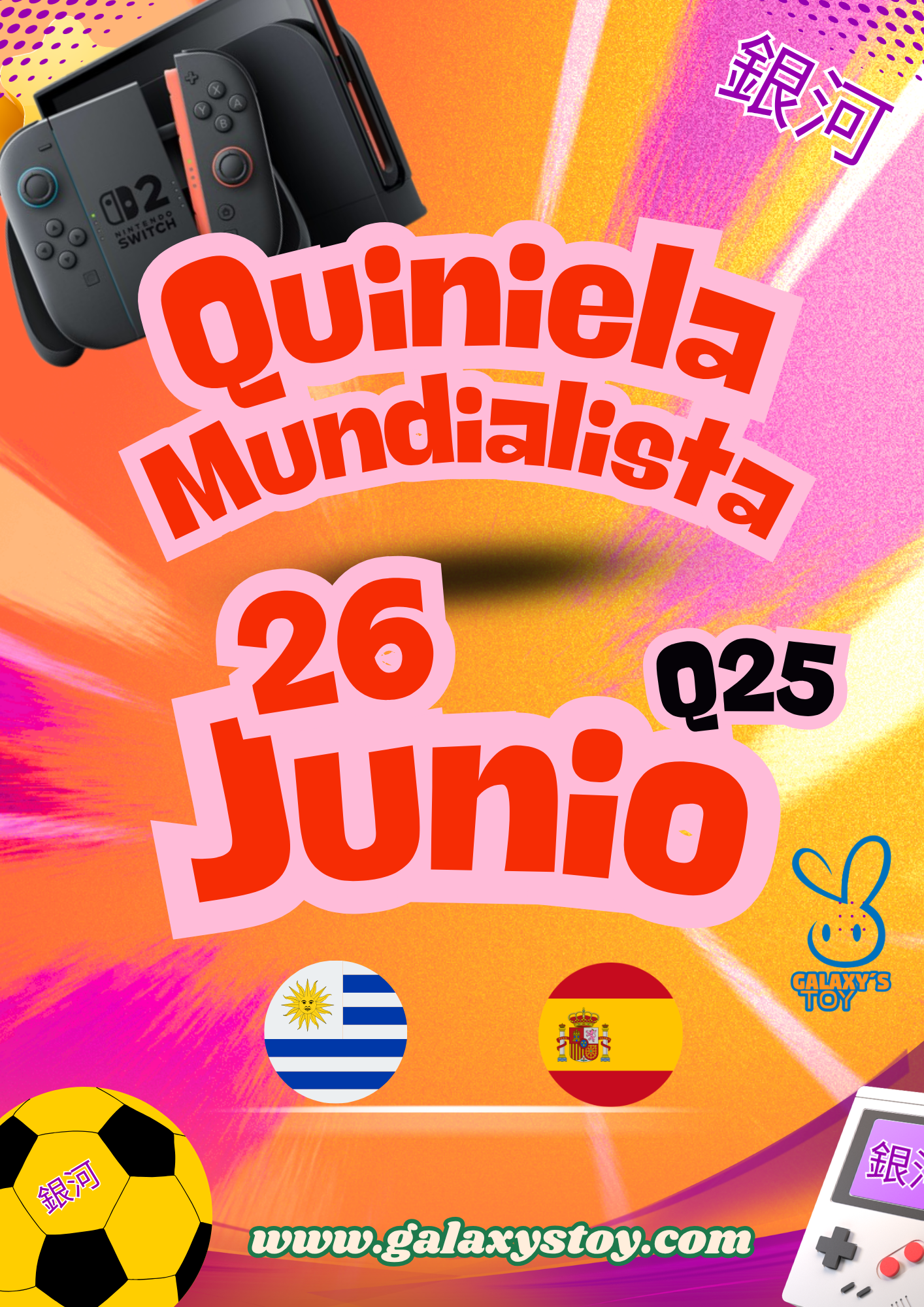 26 Junio 2026 QUINIELA URUGUAY - ESPAÑA - Imagen 1