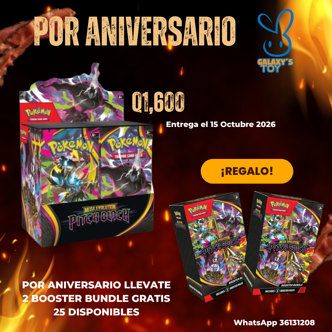 Promoción PROMOCION BOOSTER BOX PITCH BLACK - Imagen 1