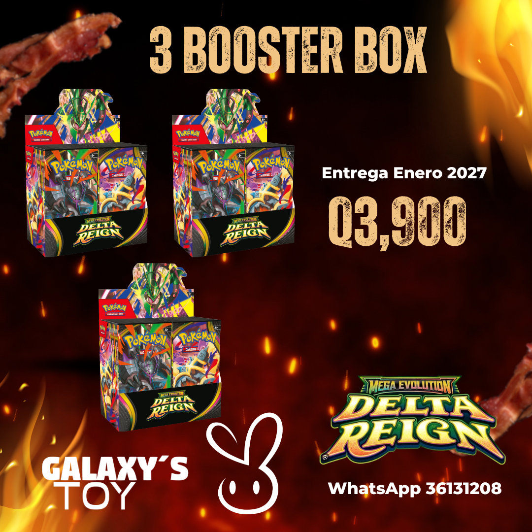 3 booster box delta Q3900 3 OFERTAS DELTA REIGN - Imagen 1