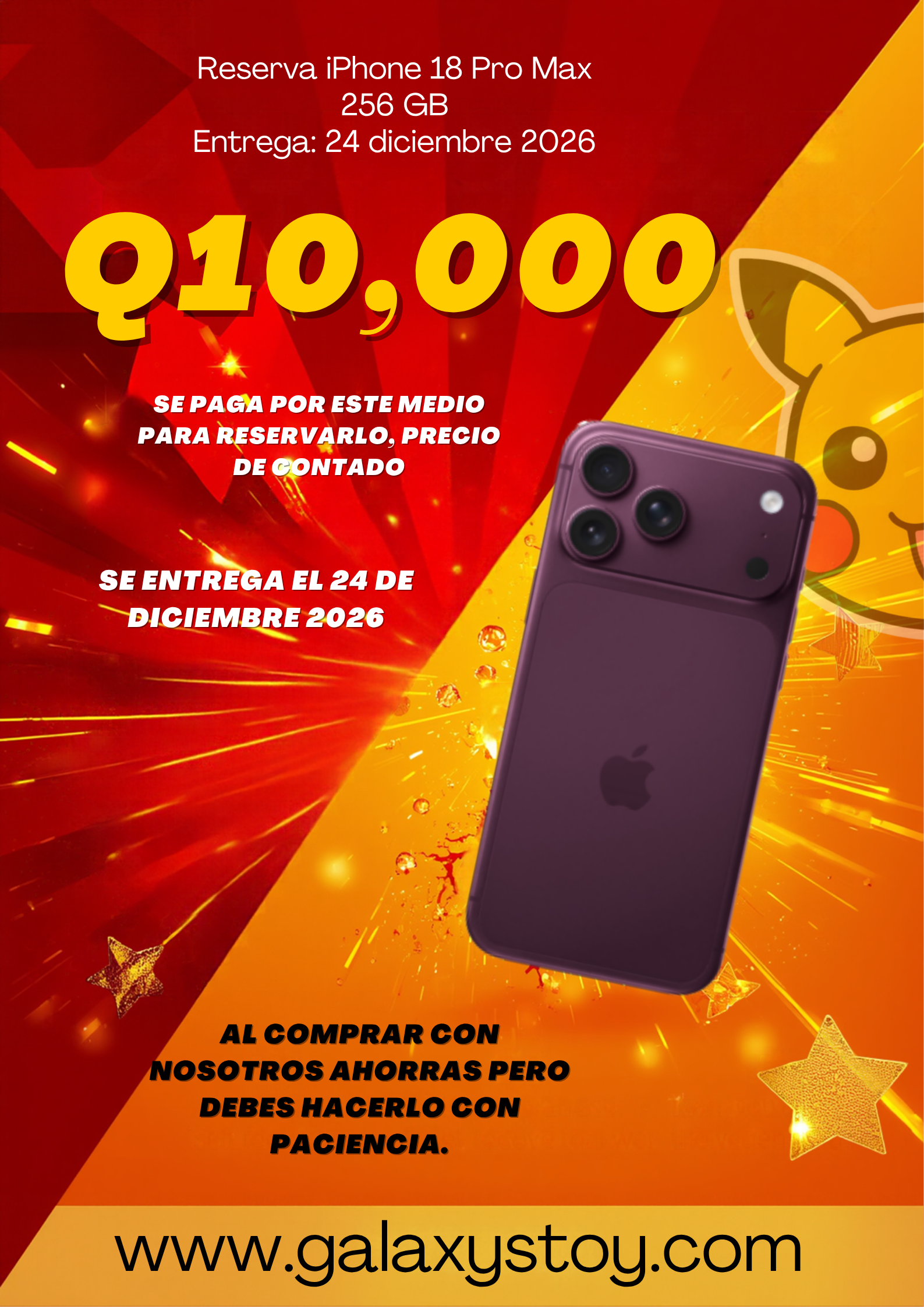prueba 2 cel pokemon (3) iPhone 18 Pro Max 256 GB - Imagen 1